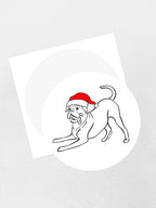 Boxer Christmas Edition Sticker