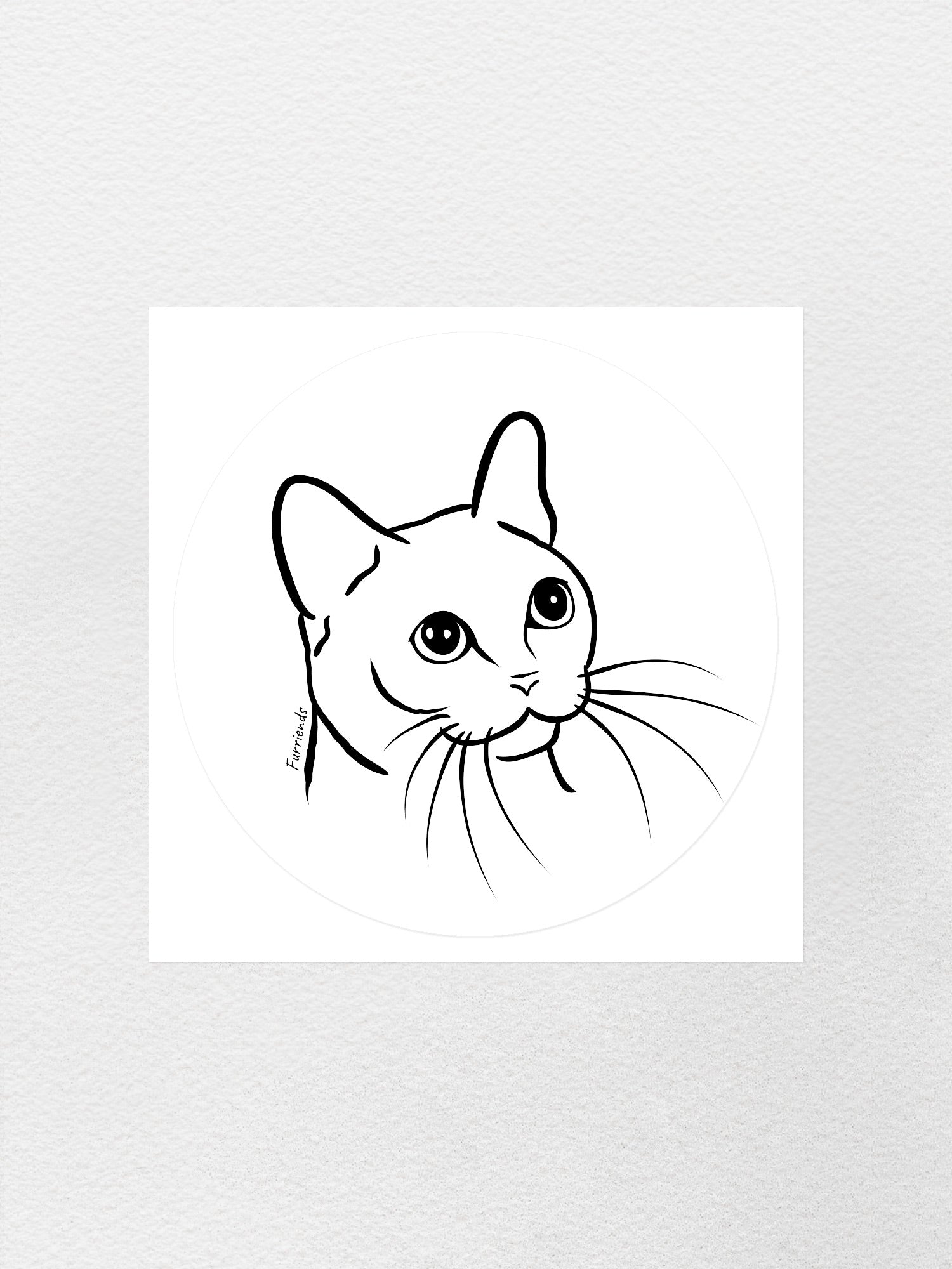 Burmese Sticker