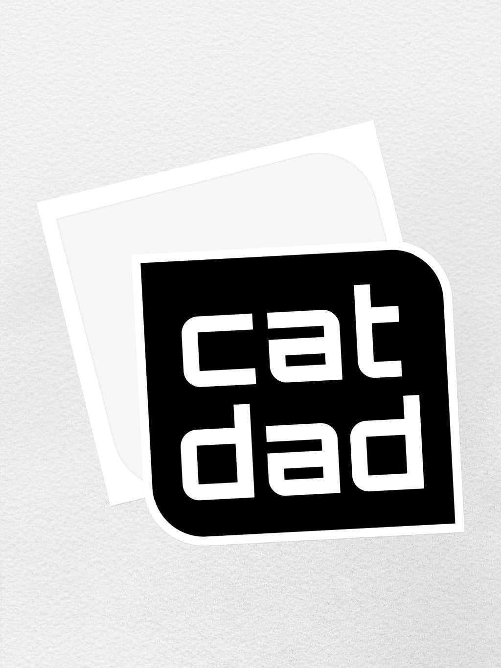 Cat Dad Sticker