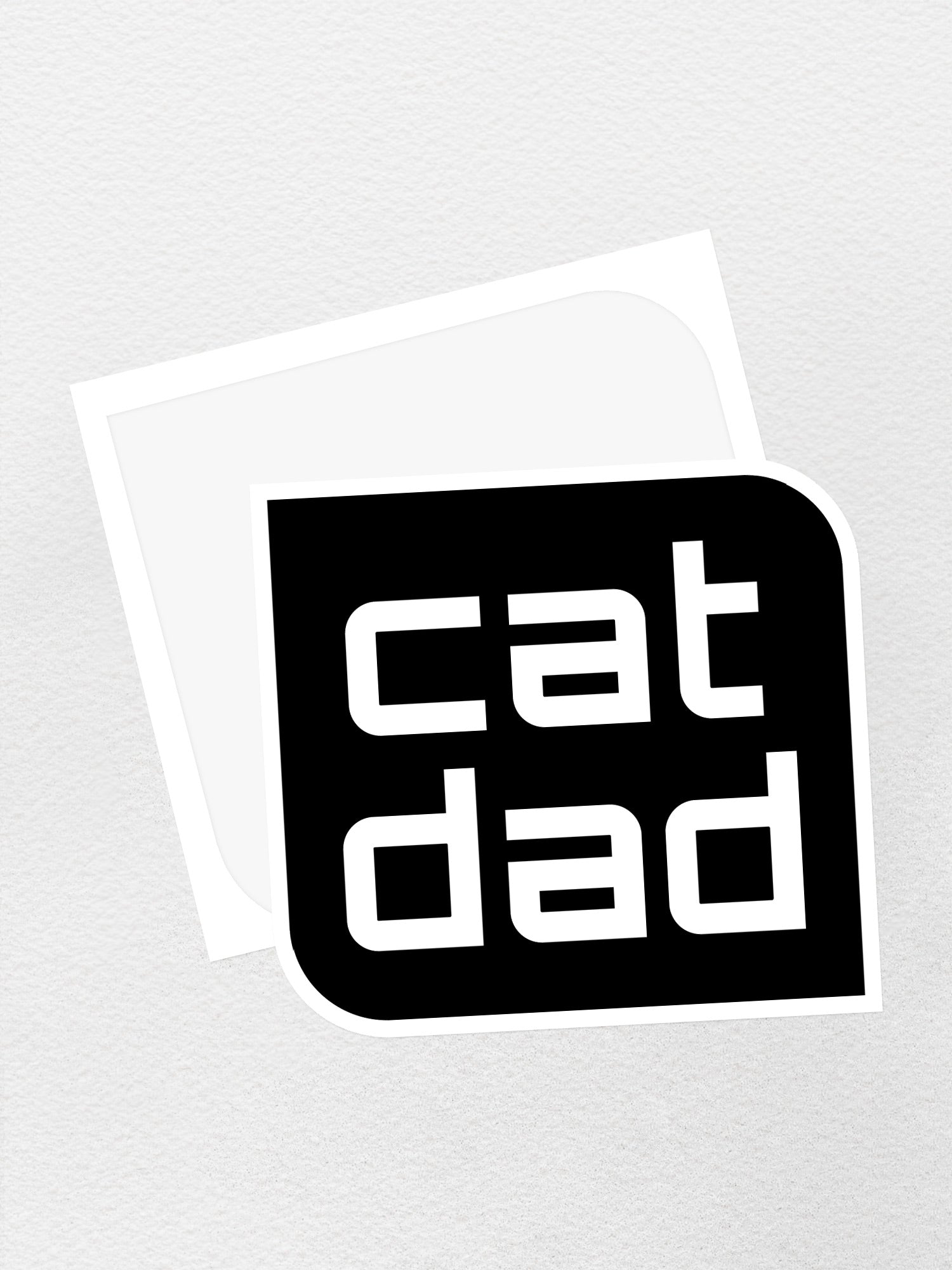 Cat Dad Sticker