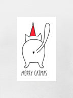 Catmas Greetings Sticker