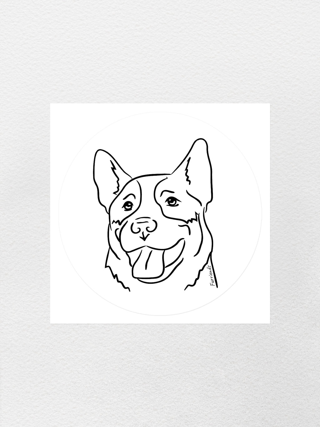 Australian Cattle Dog Sticker