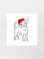 Chihuahua Christmas Edition Sticker
