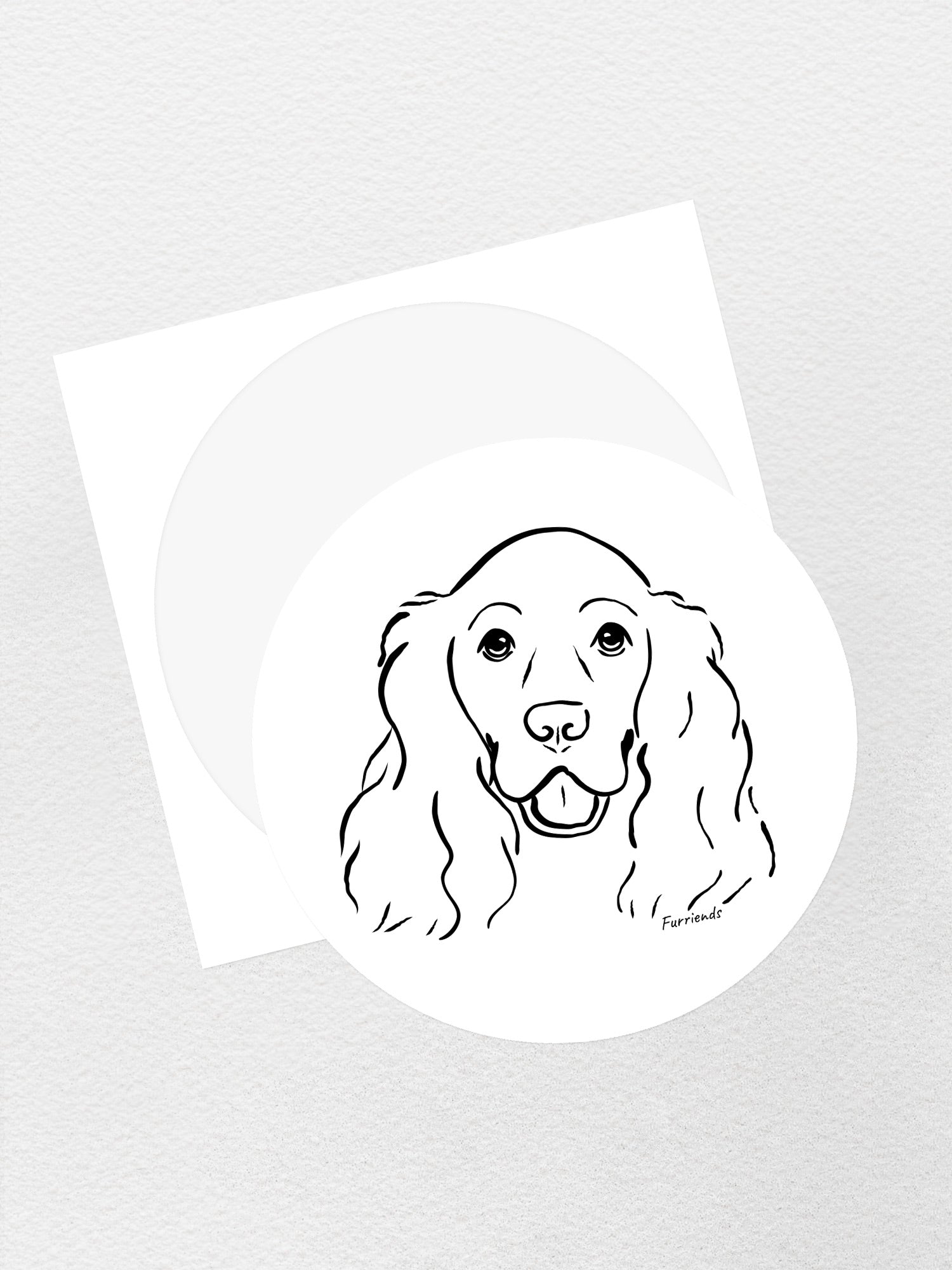 Cocker Spaniel Sticker