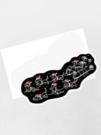 Dachshund Through The Snow Sticker