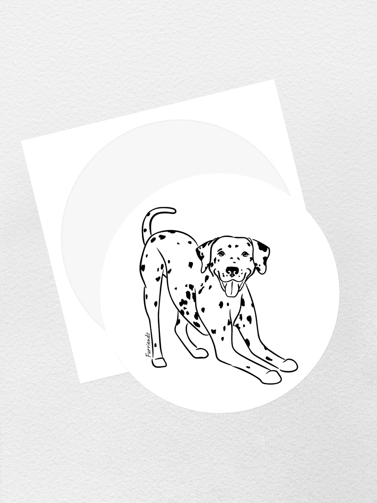 Dalmatian Sticker