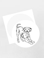 Dalmatian Sticker