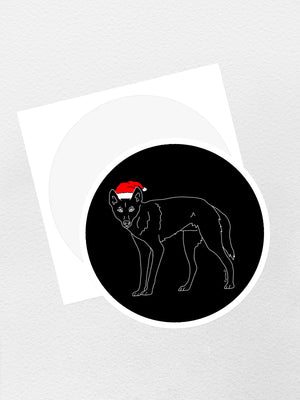 Dingo Christmas Edition Sticker