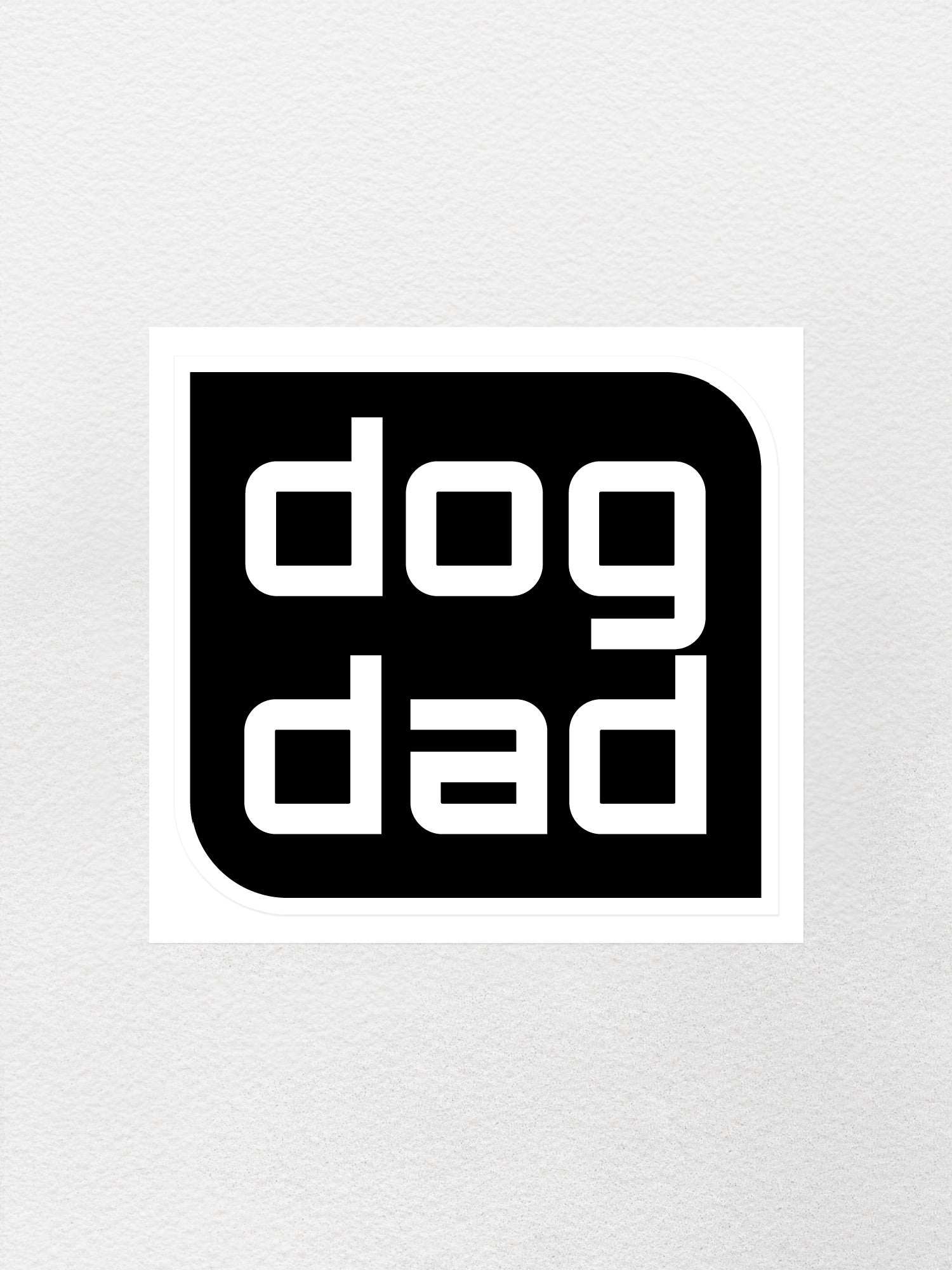 Dog Dad Sticker