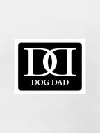 Dog Dad Monogram Sticker