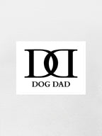 Dog Dad Monogram Sticker
