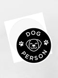 Dog Person Sticker