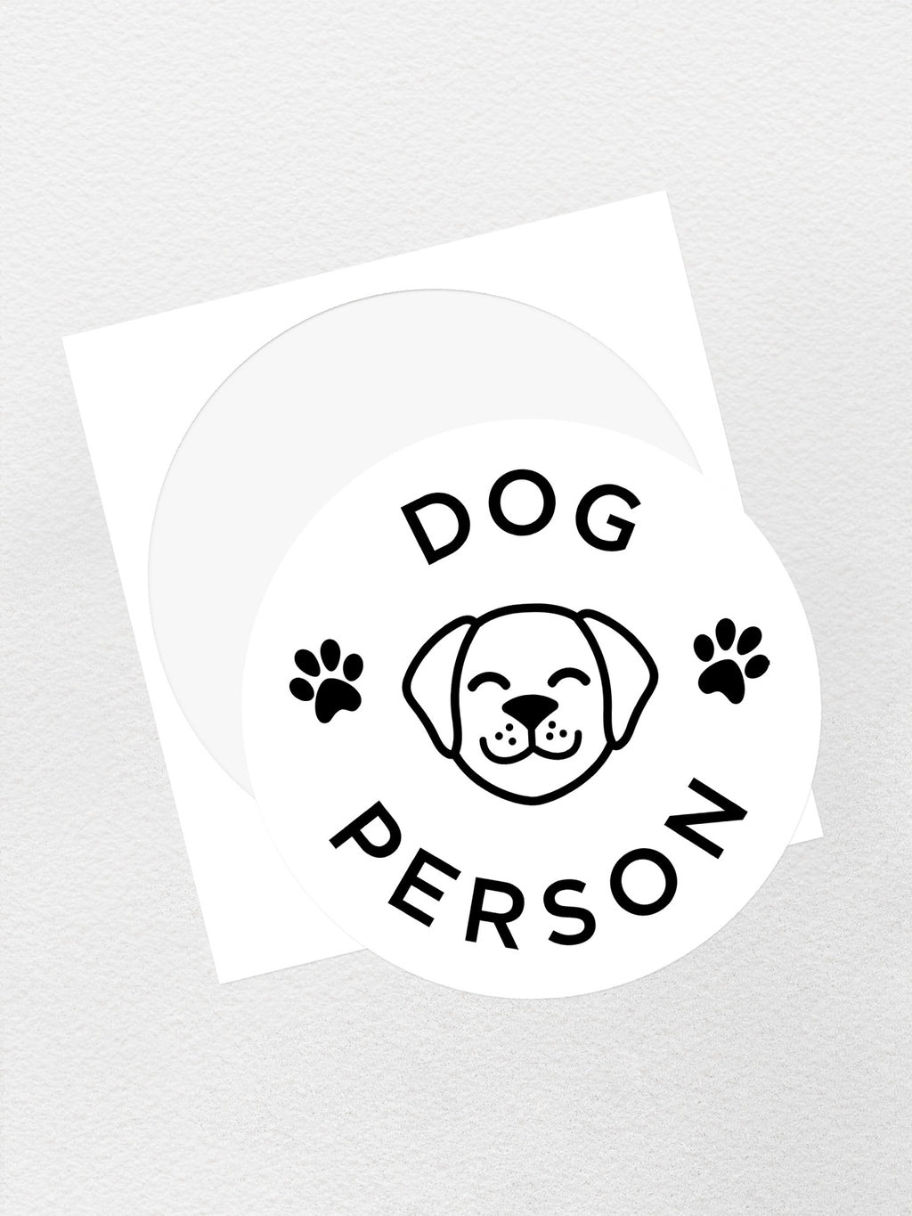Dog Person Sticker