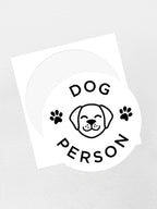 Dog Person Sticker