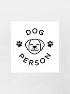 Dog Person Sticker