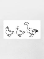 Duck Duck Goose Sticker