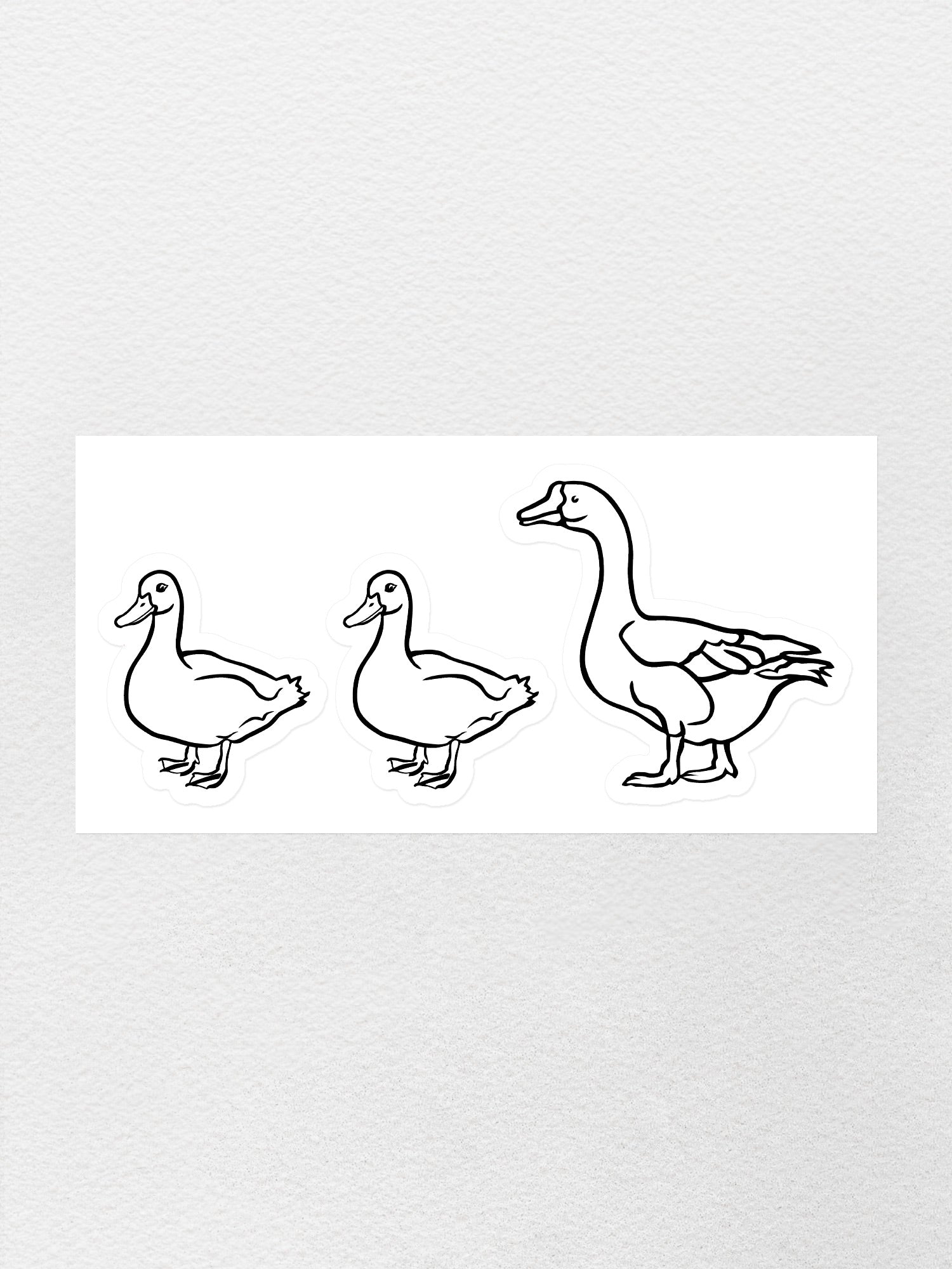 Duck Duck Goose Sticker
