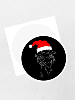 Emu Christmas Edition Sticker