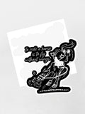 Fly Without Wings Sticker