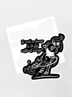 Fly Without Wings Sticker
