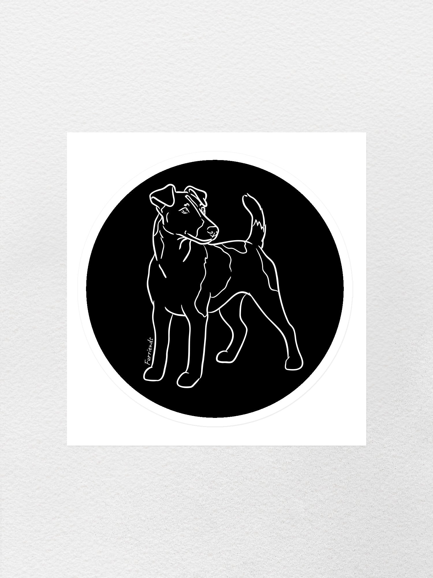 Fox Terrier Sticker