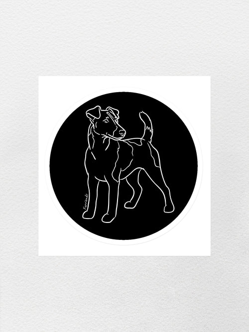 Fox Terrier Sticker