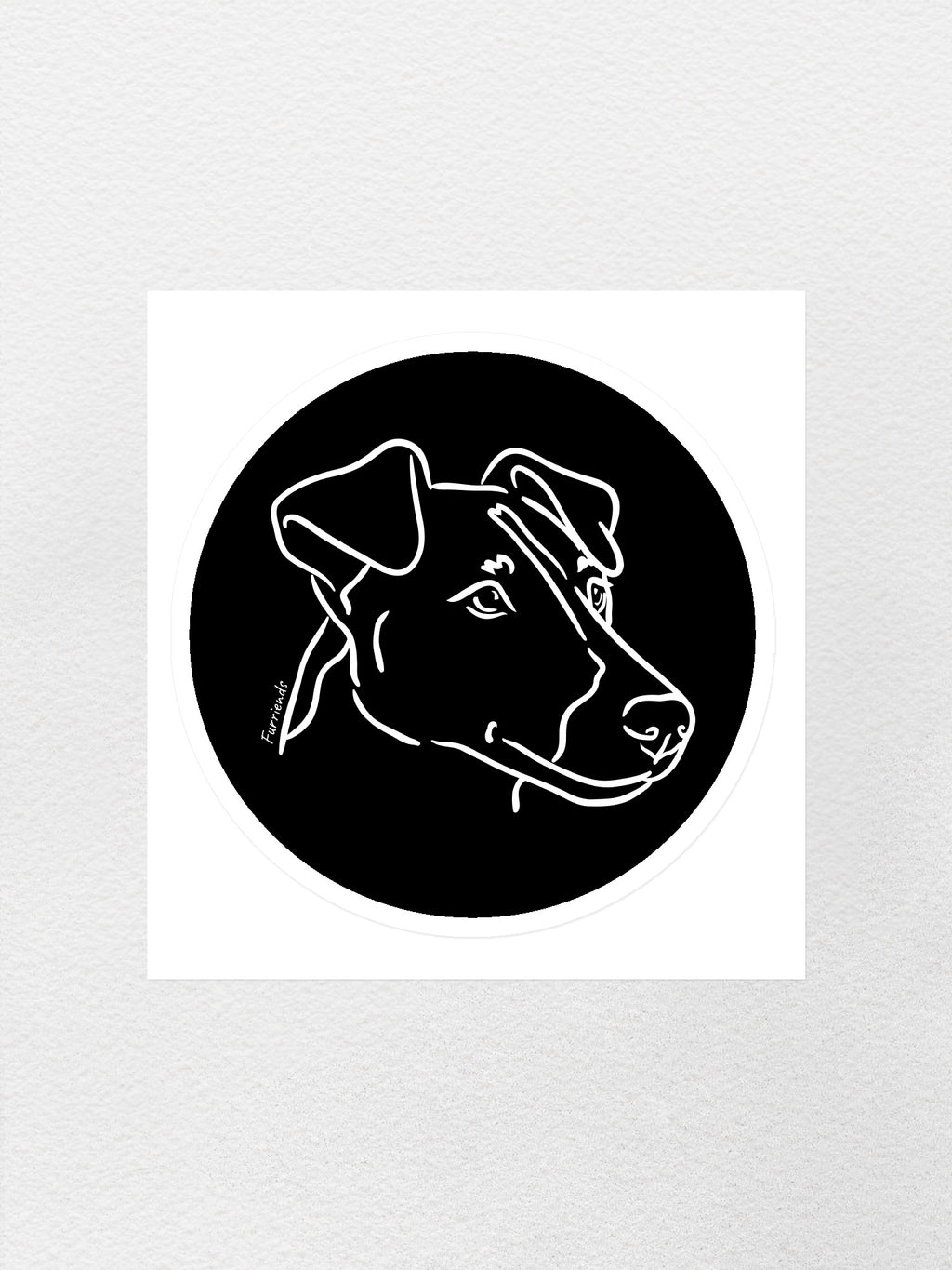 Fox Terrier Sticker