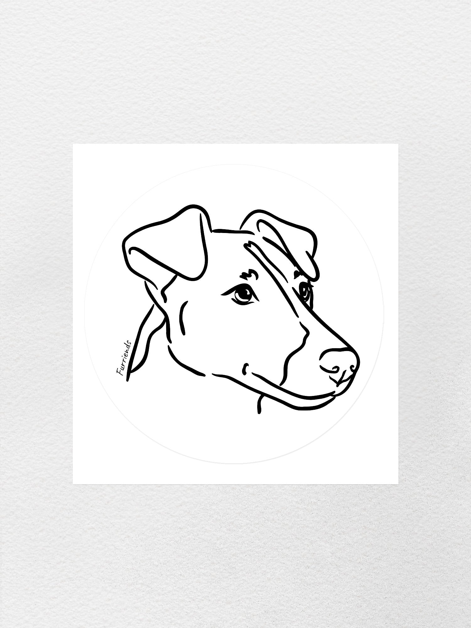 Fox Terrier Sticker
