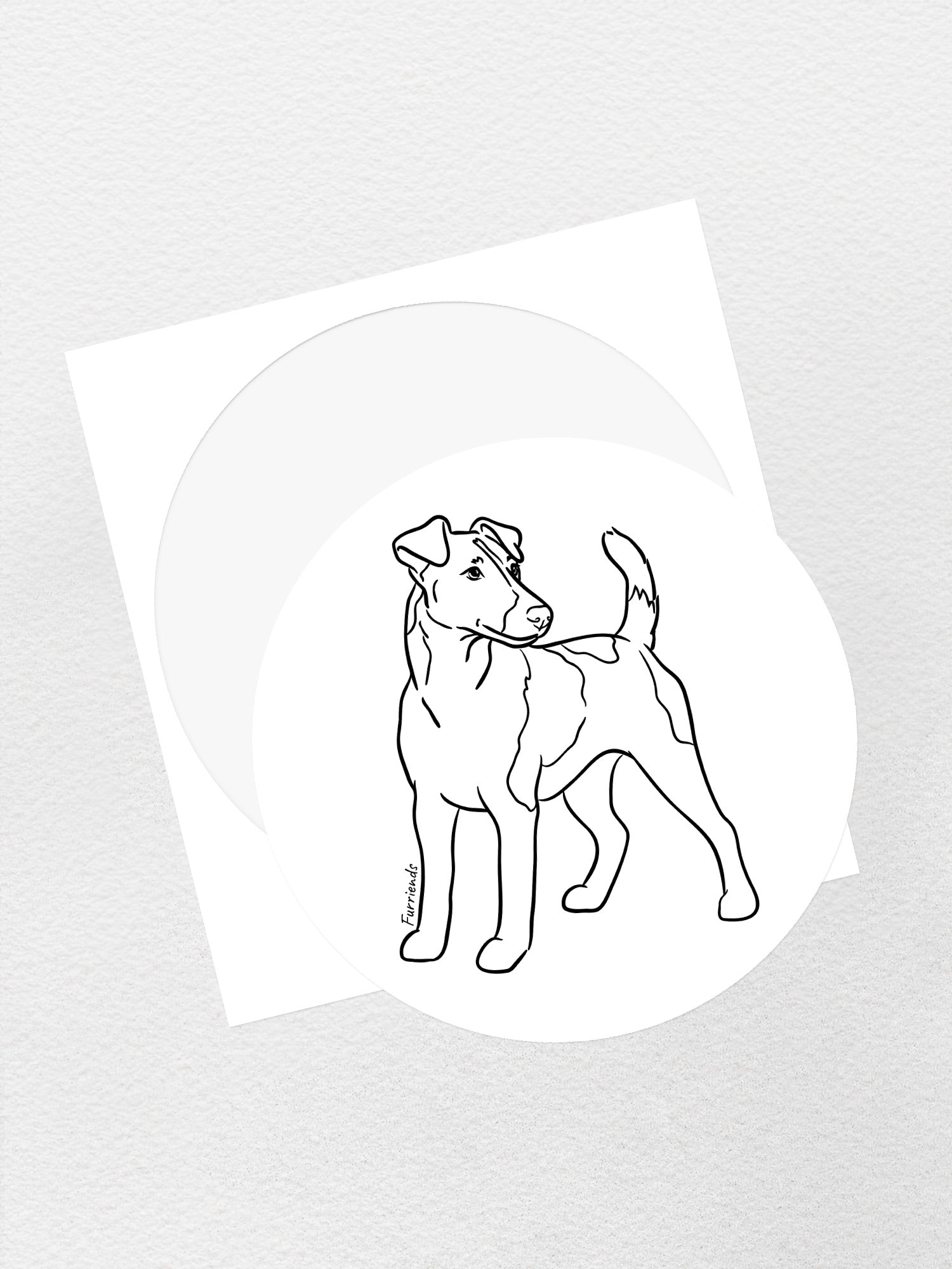Fox Terrier Sticker