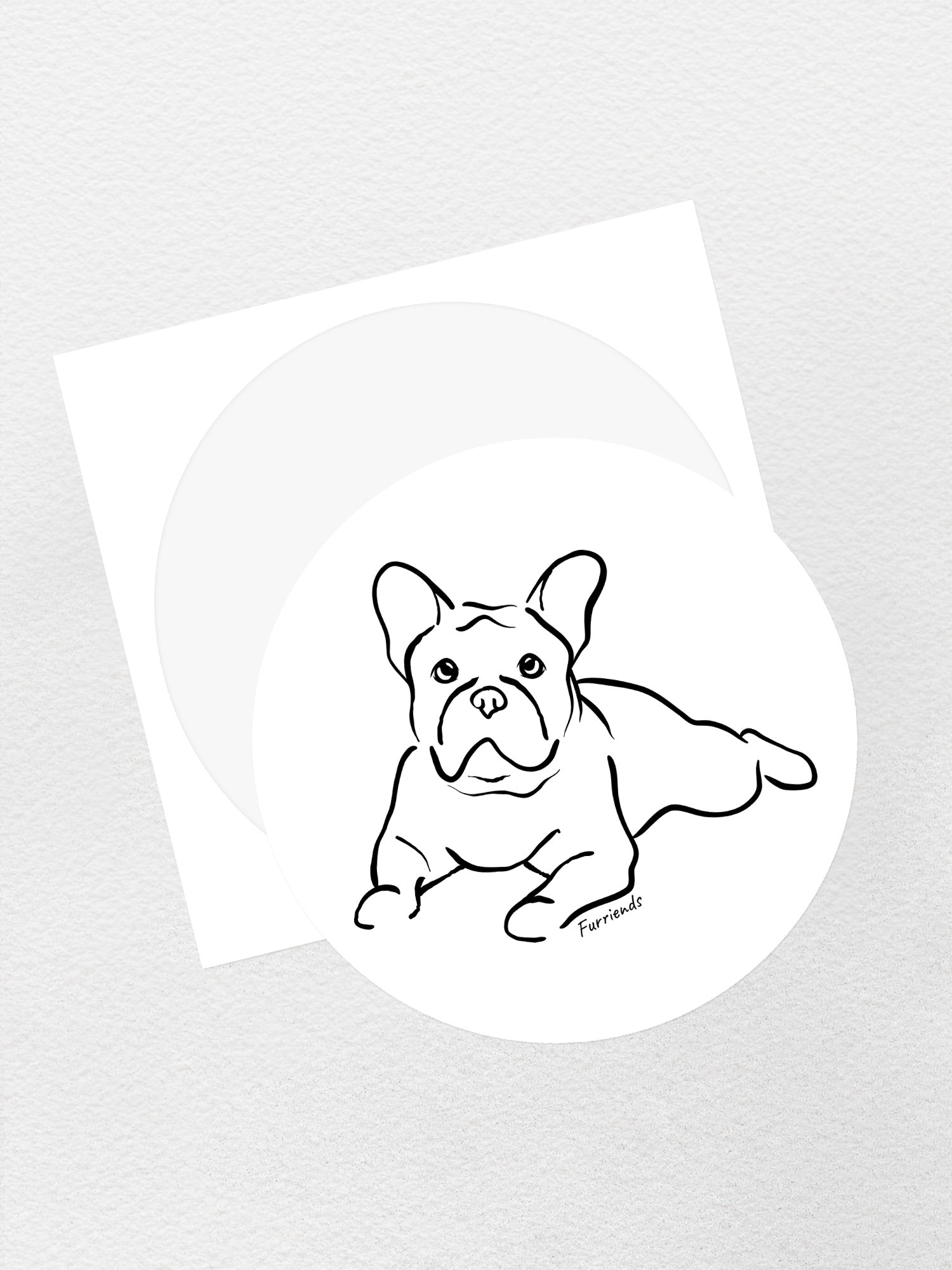 French Bulldog Sticker