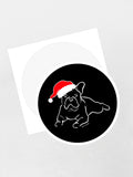 French Bulldog Christmas Edition Sticker