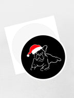 French Bulldog Christmas Edition Sticker