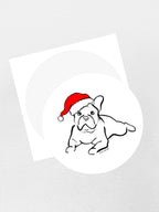 French Bulldog Christmas Edition Sticker