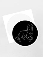 German Shepherd Sticker
