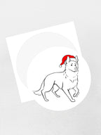 German Shepherd Christmas Edition Sticker