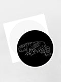 Lace Monitor Sticker