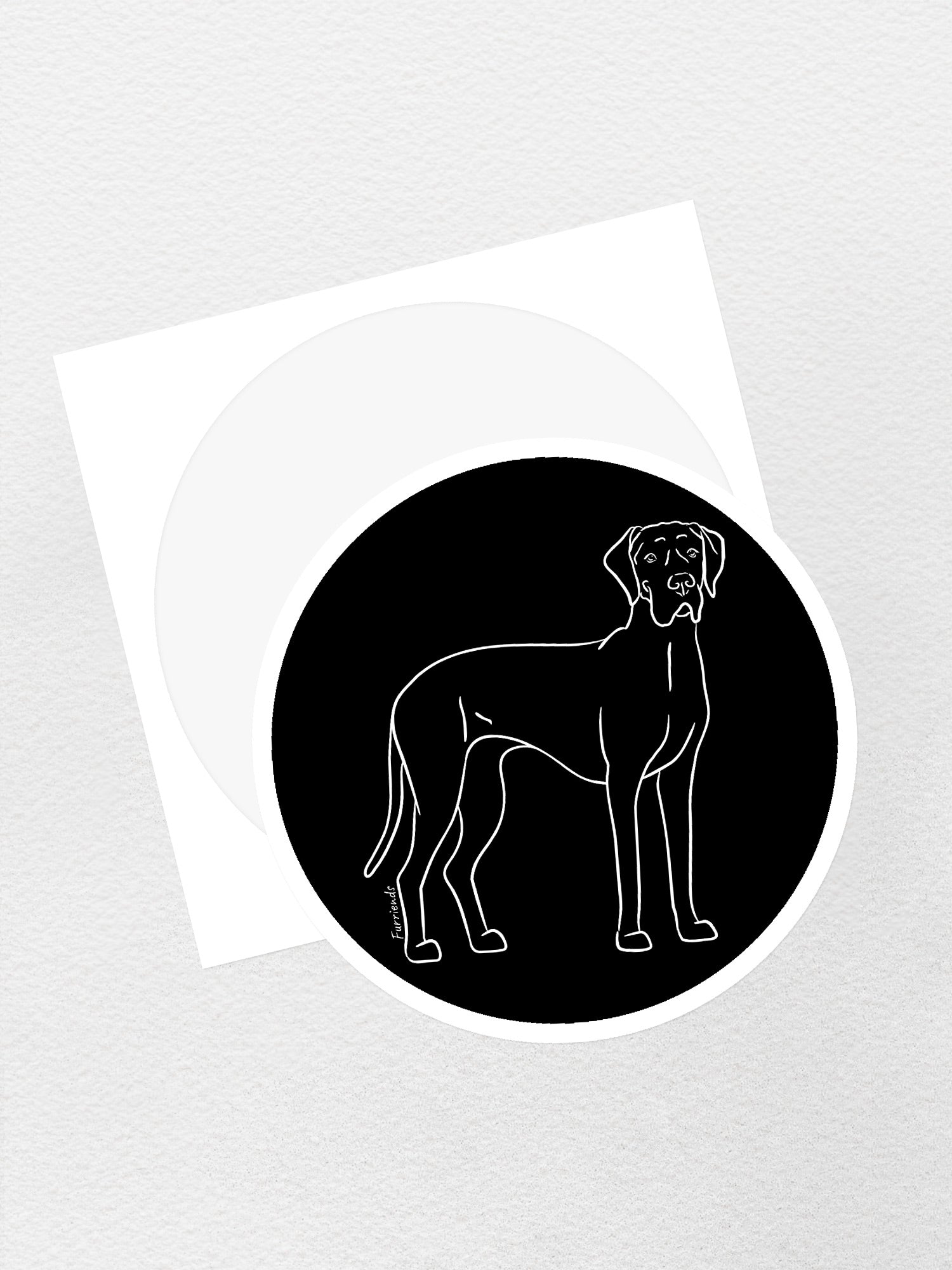 Great Dane Sticker
