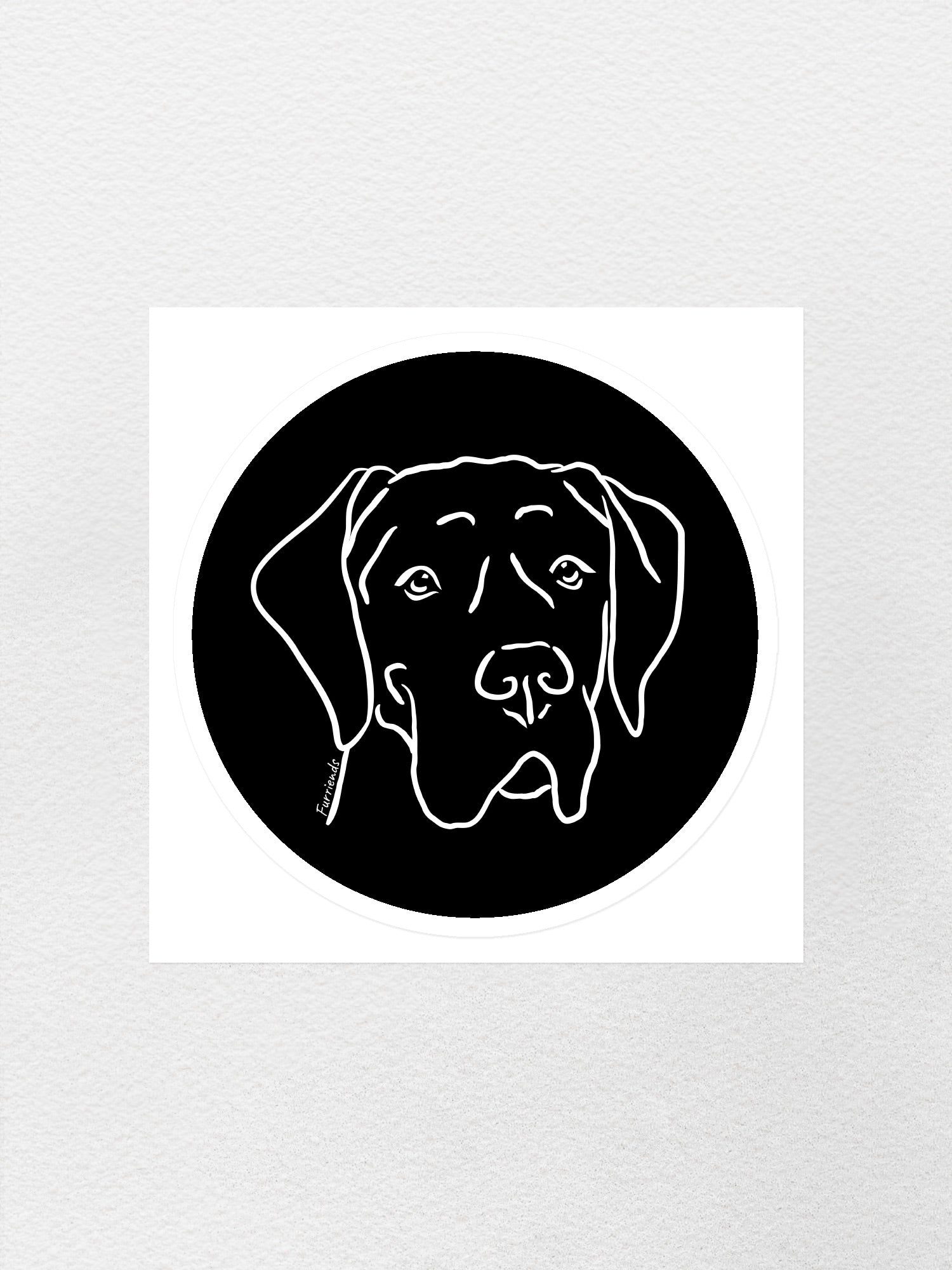 Great Dane Sticker