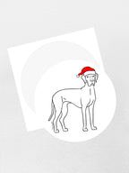 Great Dane Christmas Edition Sticker