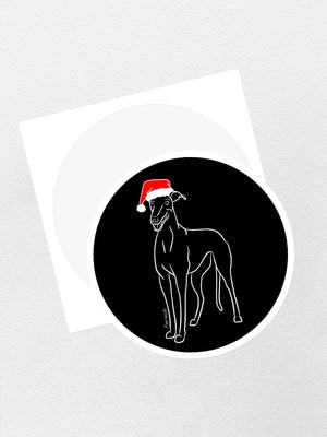 Greyhound Christmas Edition Sticker