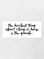 Hard Ground Sticker