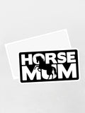 Horse Mum Silhouette Sticker