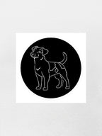 Jack Russell Terrier (Rough Coat) Sticker