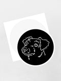 Jack Russell Terrier (Rough Coat) Sticker
