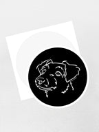 Jack Russell Terrier (Rough Coat) Sticker