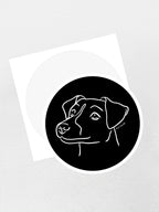 Jack Russell Terrier (Smooth Coat) Sticker