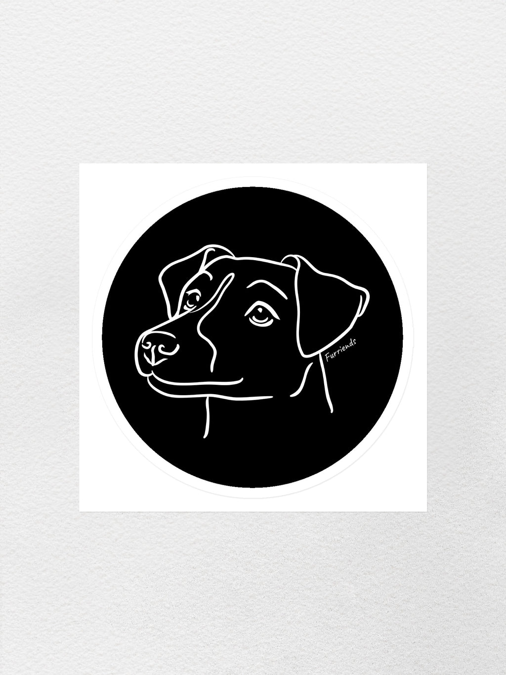 Jack Russell Terrier (Smooth Coat) Sticker