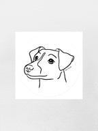 Jack Russell Terrier (Smooth Coat) Sticker