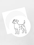 Jack Russell Terrier (Smooth Coat) Sticker