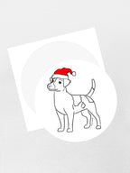 Jack Russell Terrier (Smooth Coat) Christmas Edition Sticker